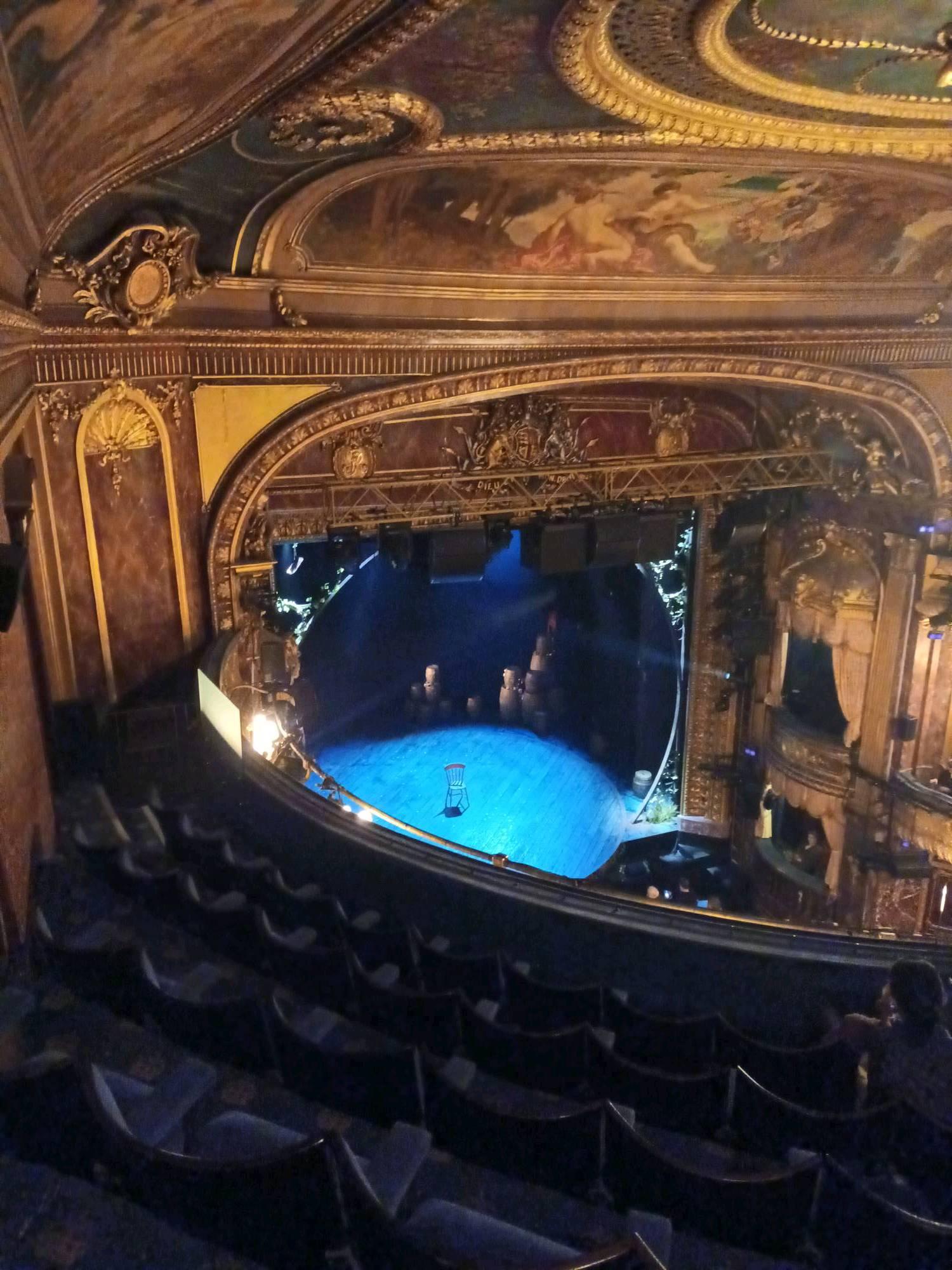 Theatre Royal Haymarket Section Upper Circle Row F Seat 25