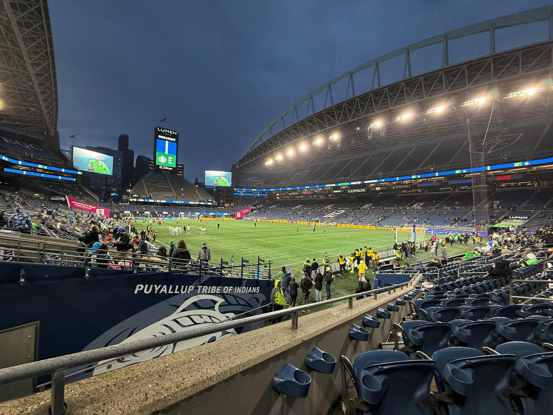 Lumen Field Section 127 Row M Seat 11
